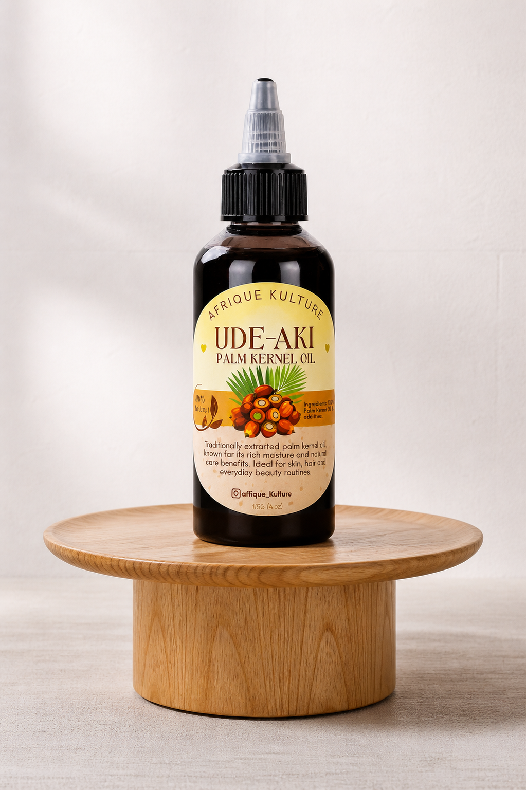 Ude-Aki Batana oil (Palm Kernel Oil)